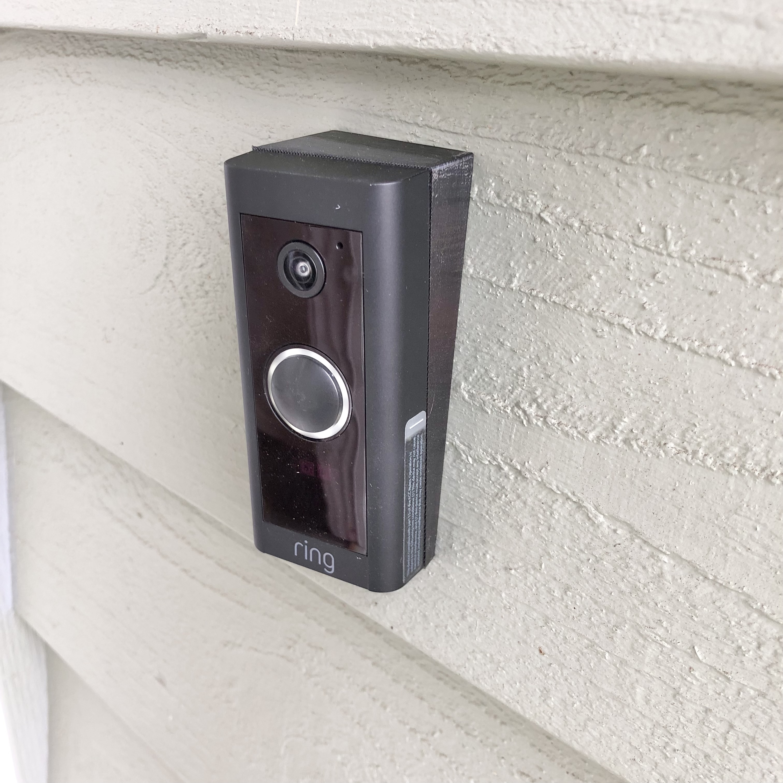 Angled Spacer for Siding Mount to be used with Basic Wired Ring Doorbell