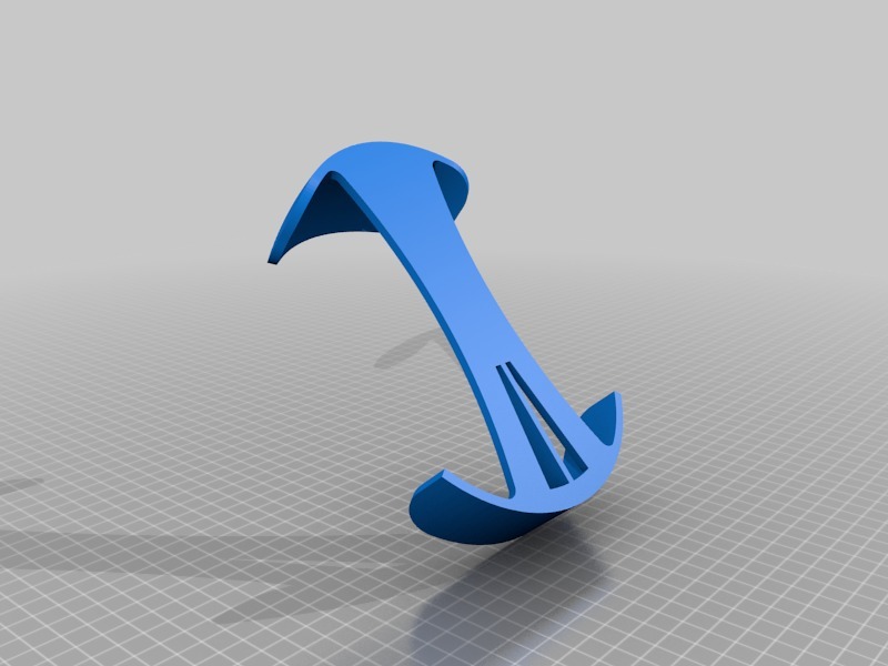 Miniatura 3 do modelo 3D PSVR Stand, no screws needed
