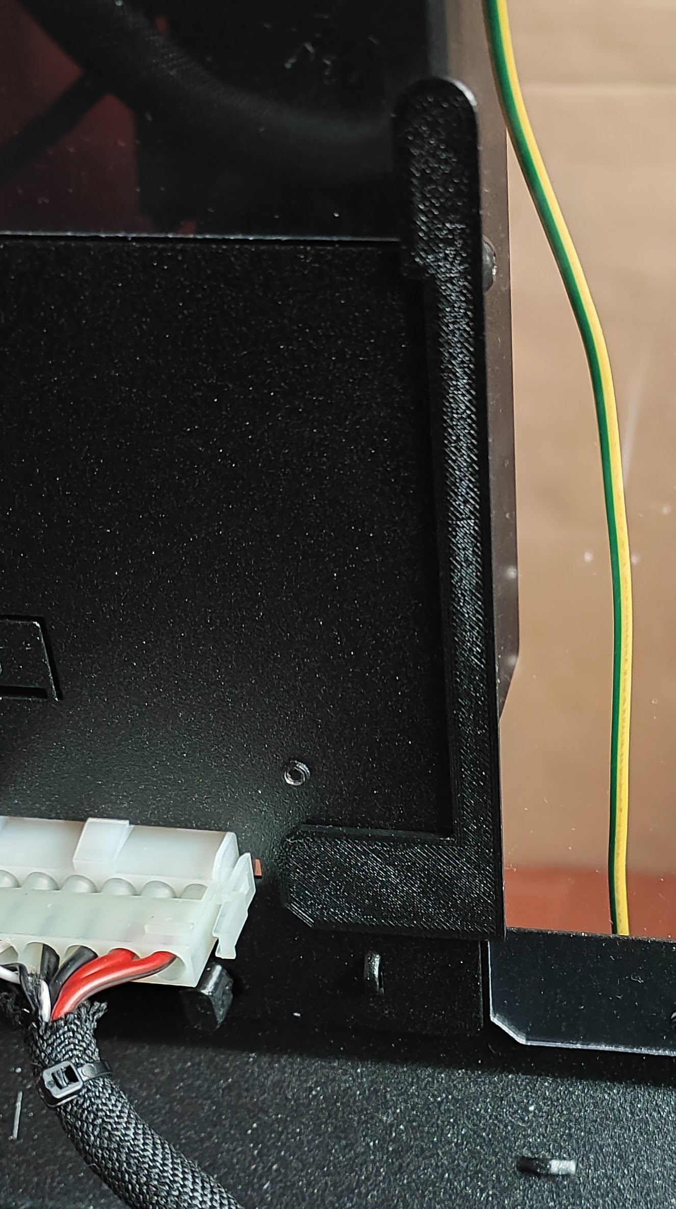 Original Prusa Enclosure (OPE) - PSU Cables Hole Fill (Cover / Plug)