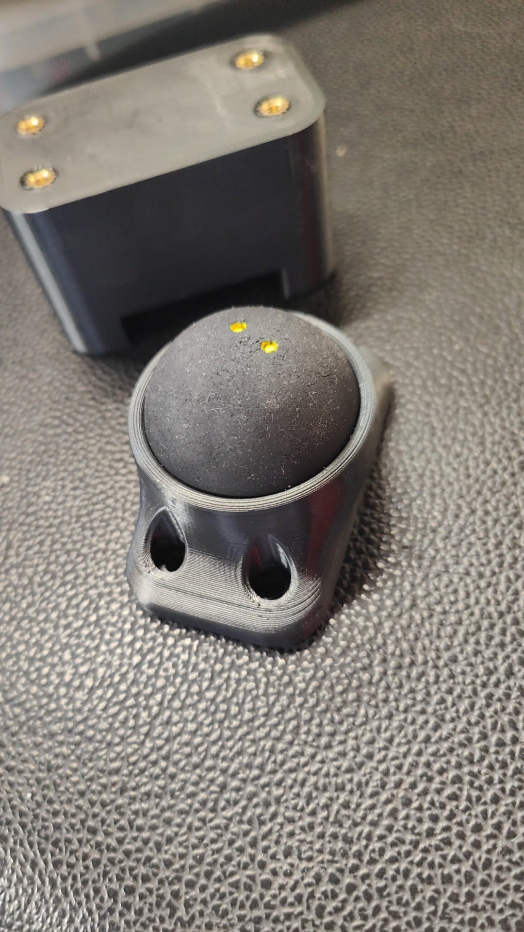 Ender 3 y axis squash ball support by Mattmannz Download free STL