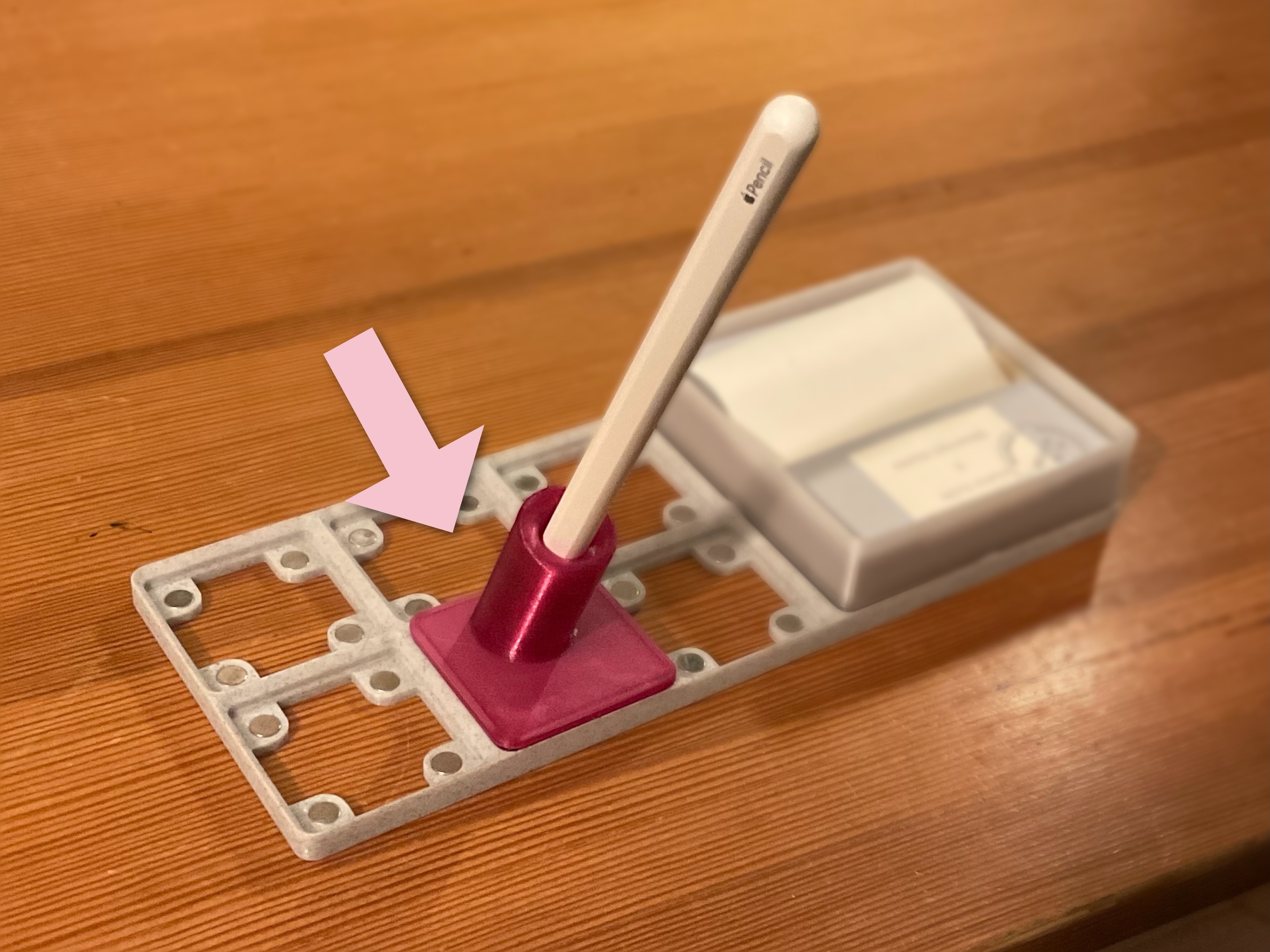 Apple Pencil Holder That Saves Your Tip: Gridfinity Version