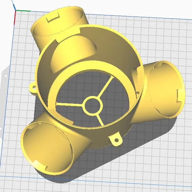 3-Way_Planting_Module_Hollow by Sébastien Reid | Download free STL ...