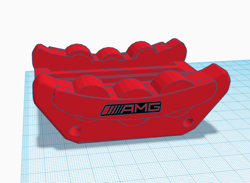AMG Brake caliper coasters