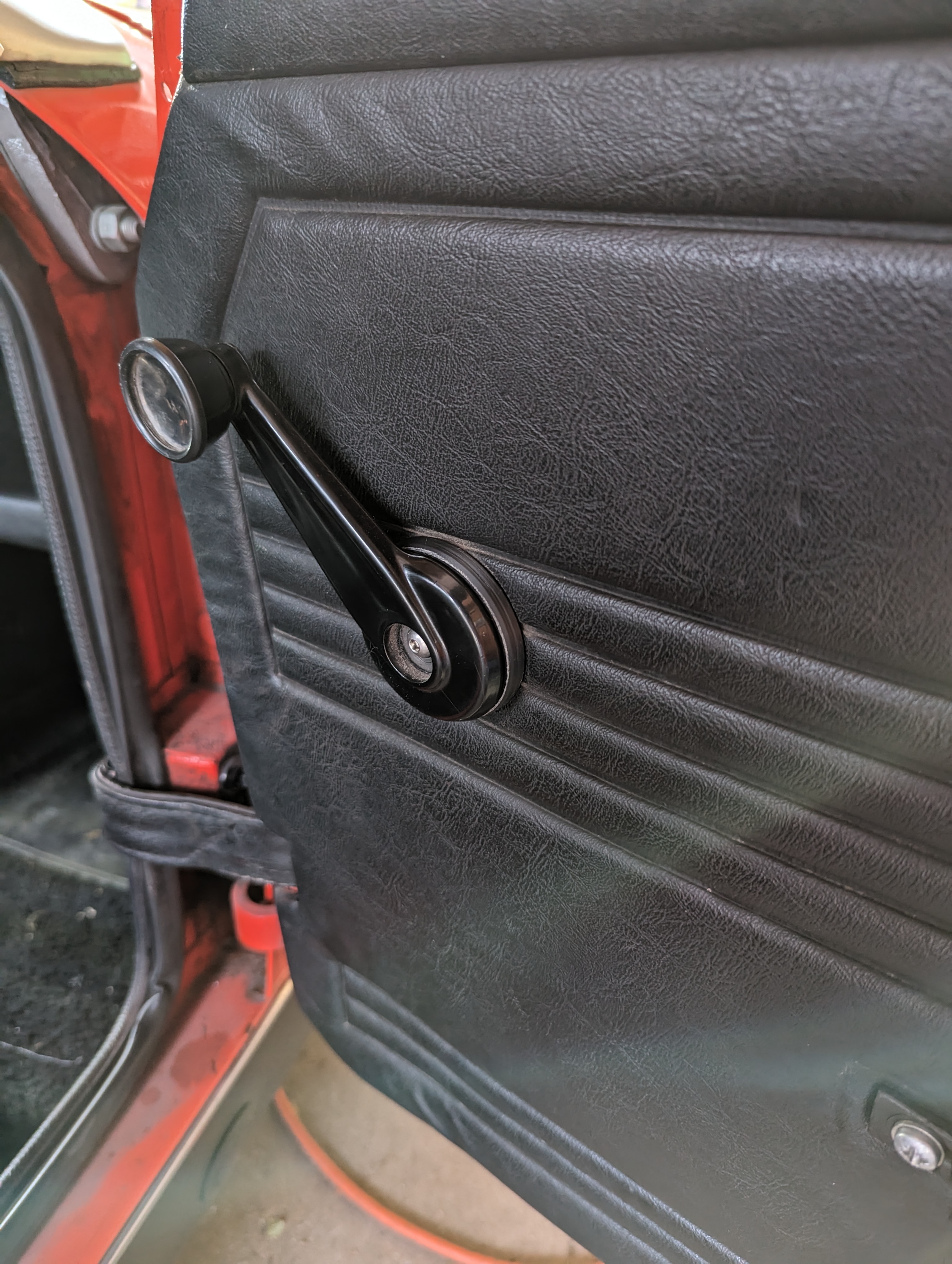MG Midget Window Crank Escutcheon
