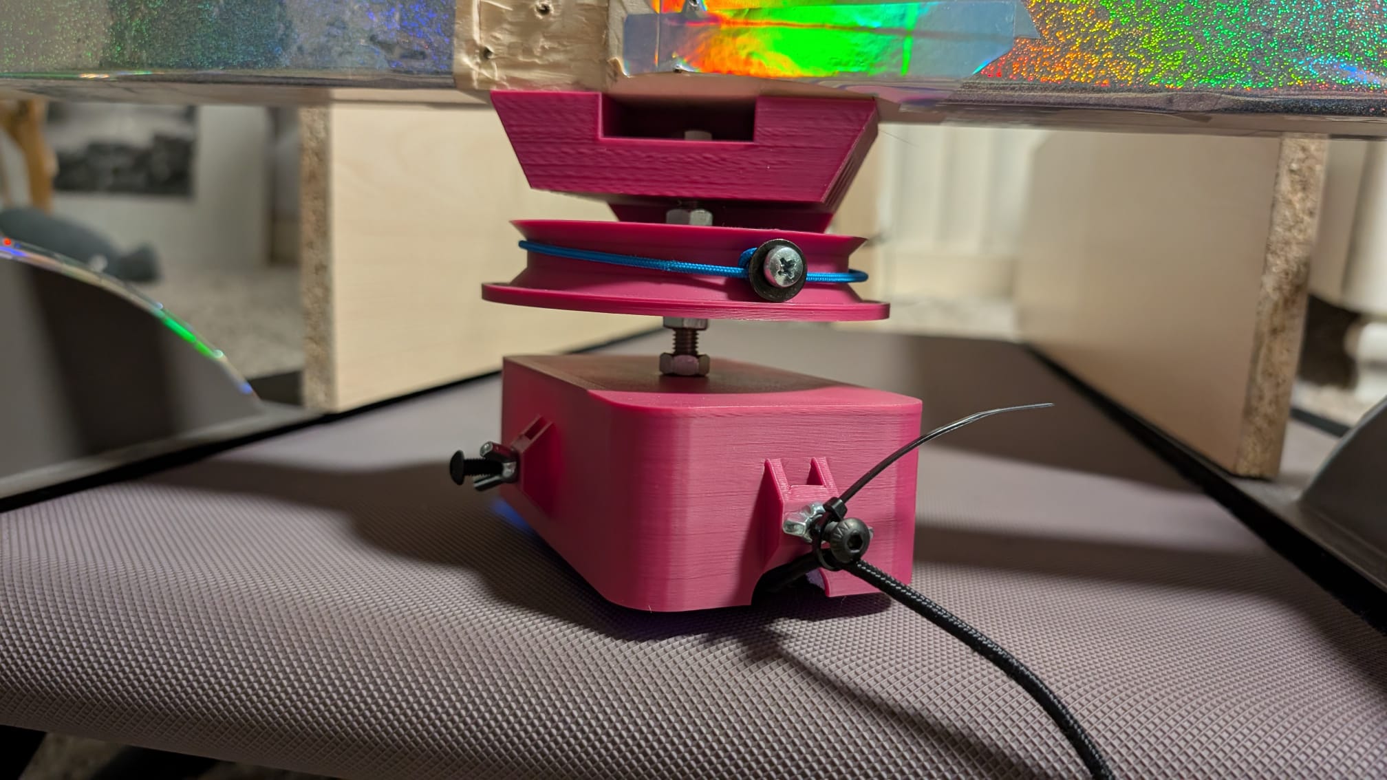 DIY VR-Treadmill, Trash Omni Device, addon for the Maratron