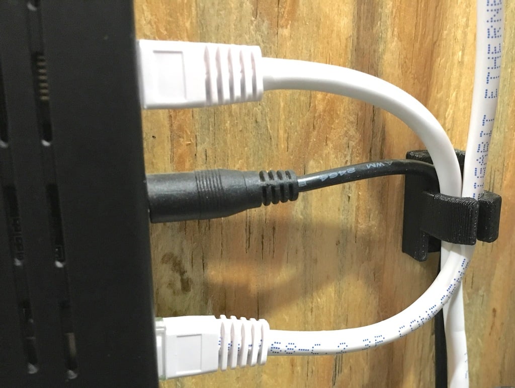 Miniatura 3 do modelo 3D Easy Cable Management Clips