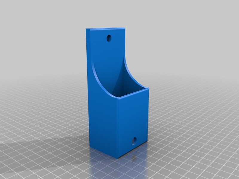 Roku 2 XS Remote Holder VESA 100 By Wolf9545 Download Free STL Model Roku 2 xs remote holder vesa 100 by wolf9545 download free stl model
