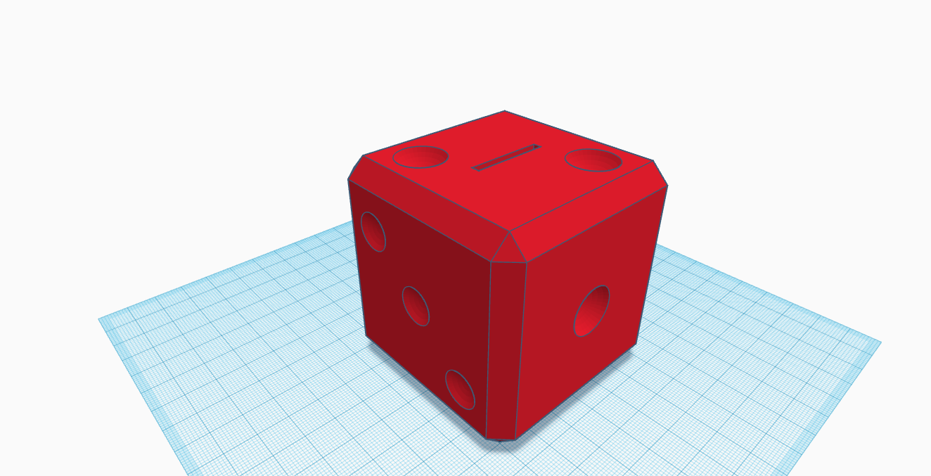 Dice Piggy Bank