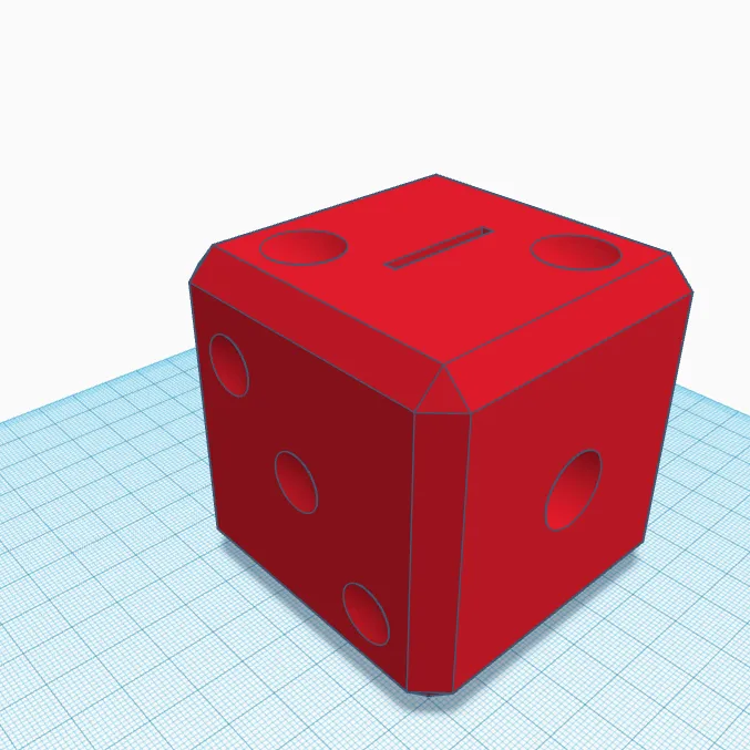 Dice Piggy Bank by Fyodor321 | Download free STL model