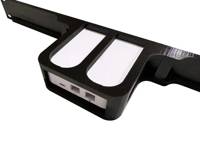 1U Rack mounted holder for Unifi Express