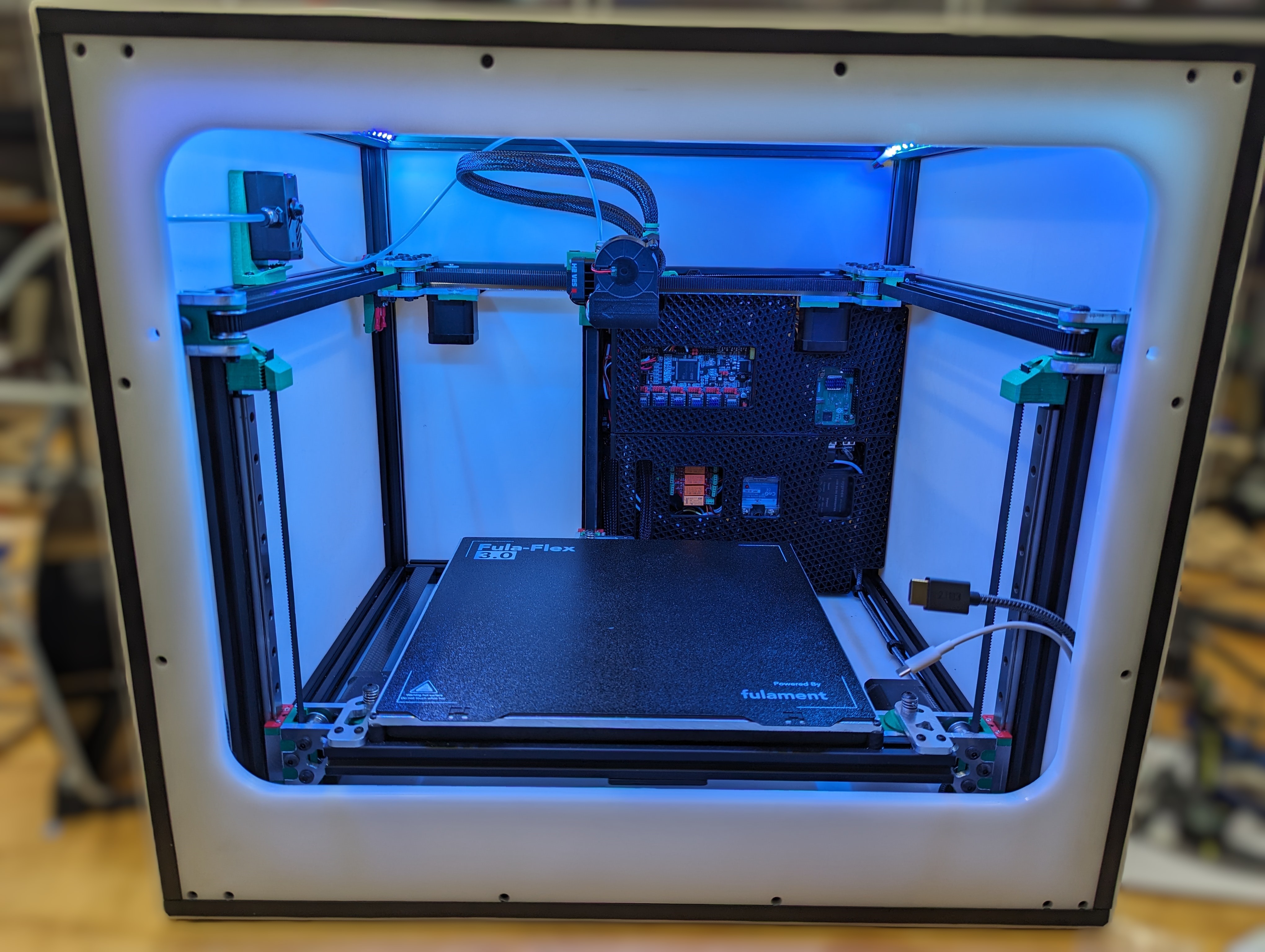 MP3DP V5 CoreXY 3D Printer, mostly metal, non-planar capable by V1 ...