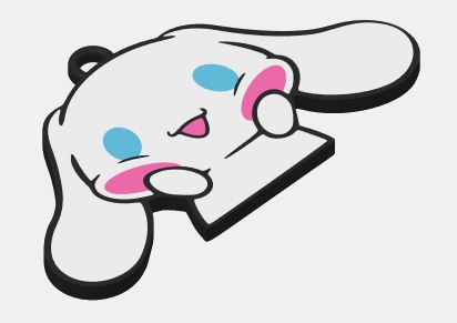 Cinnamoroll Keychain