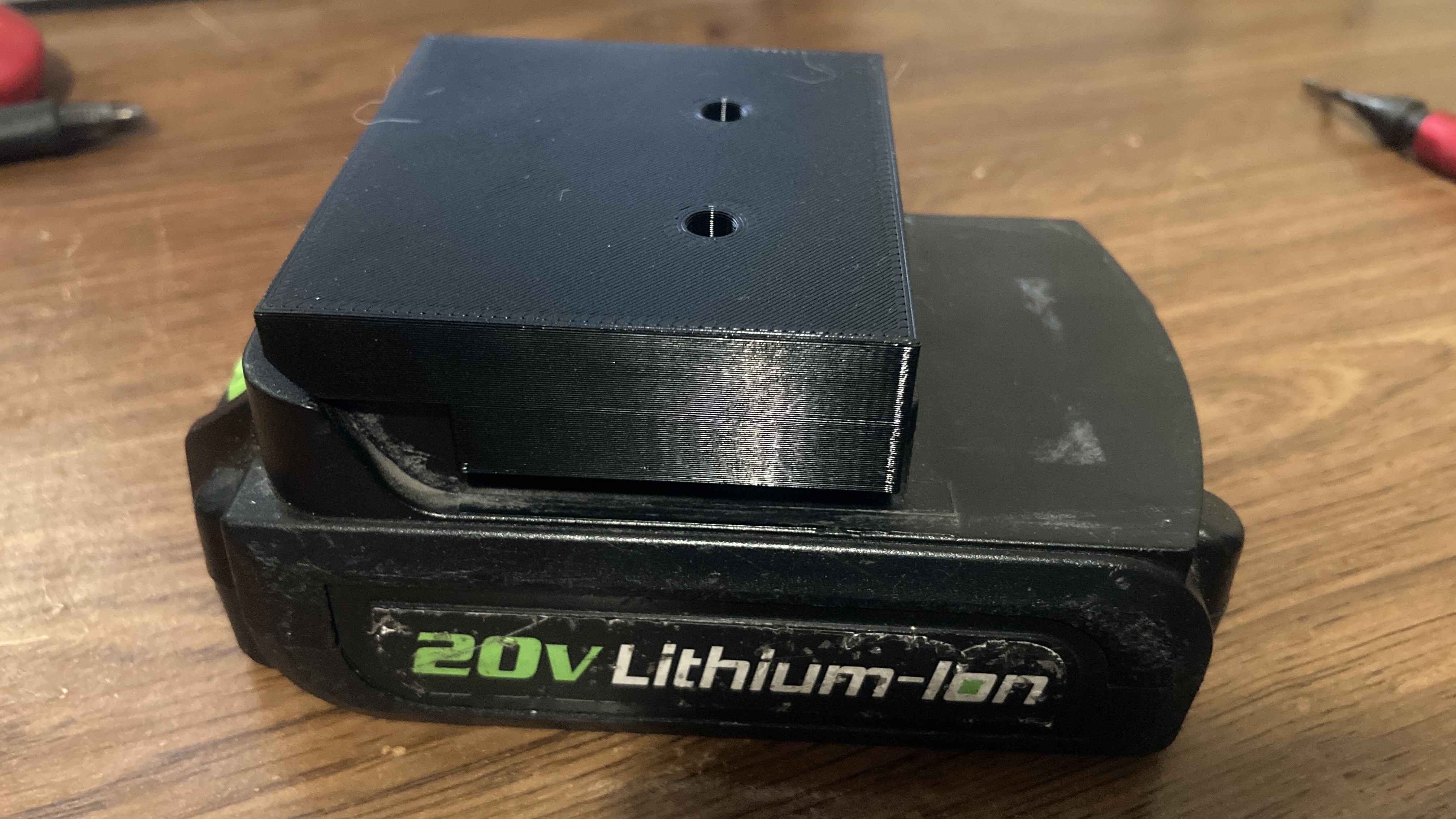 Genesis 20V battery holder
