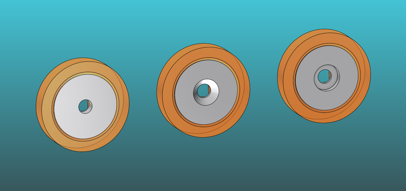 Wall mounted (T-Clip system) 3D model thumbnail