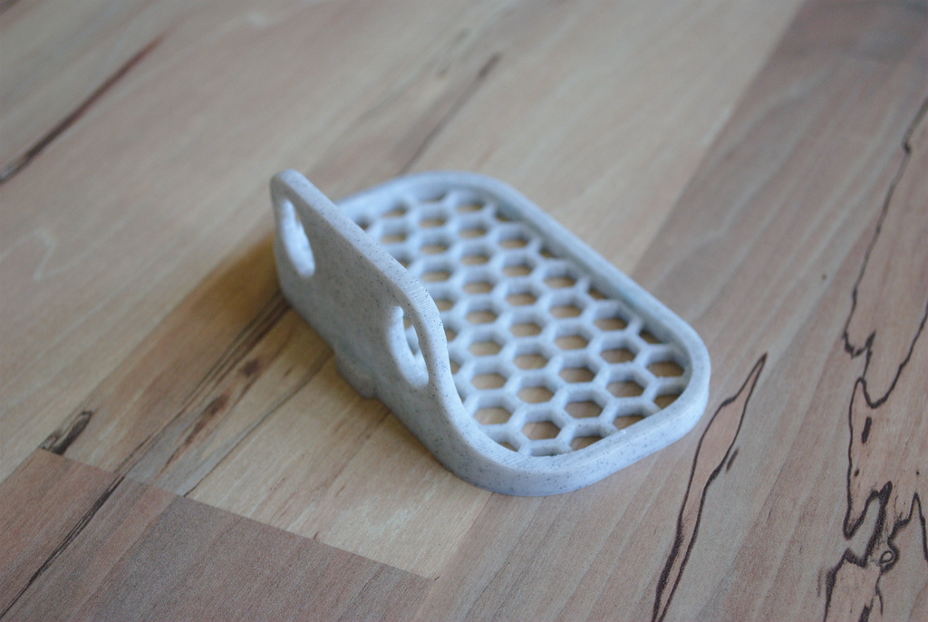 Soap Dish, Suction Cup Mount [Parametric] by azdle Download free STL