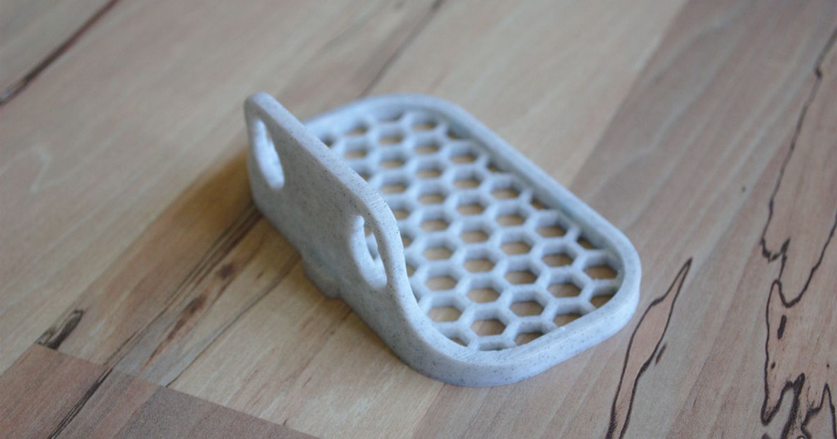 Soap Dish, Suction Cup Mount [Parametric] by azdle Download free STL