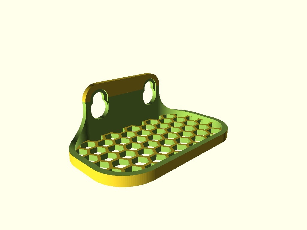 Miniatura 5 do modelo 3D Soap Dish, Suction Cup Mount [Parametric]