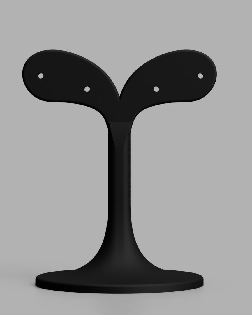 Curved Earring Stand