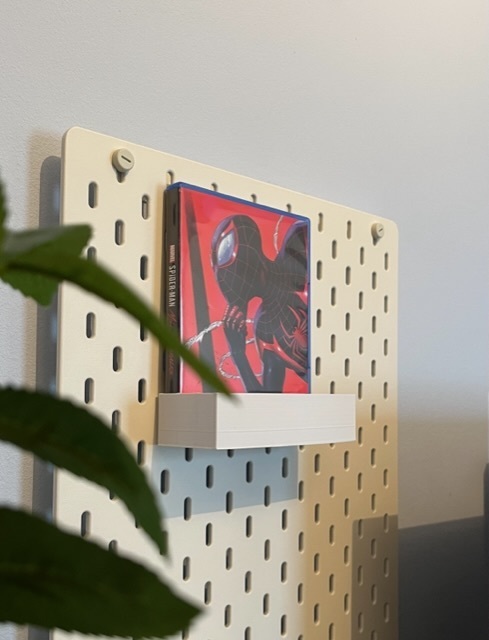IKEA pegboard game holder
