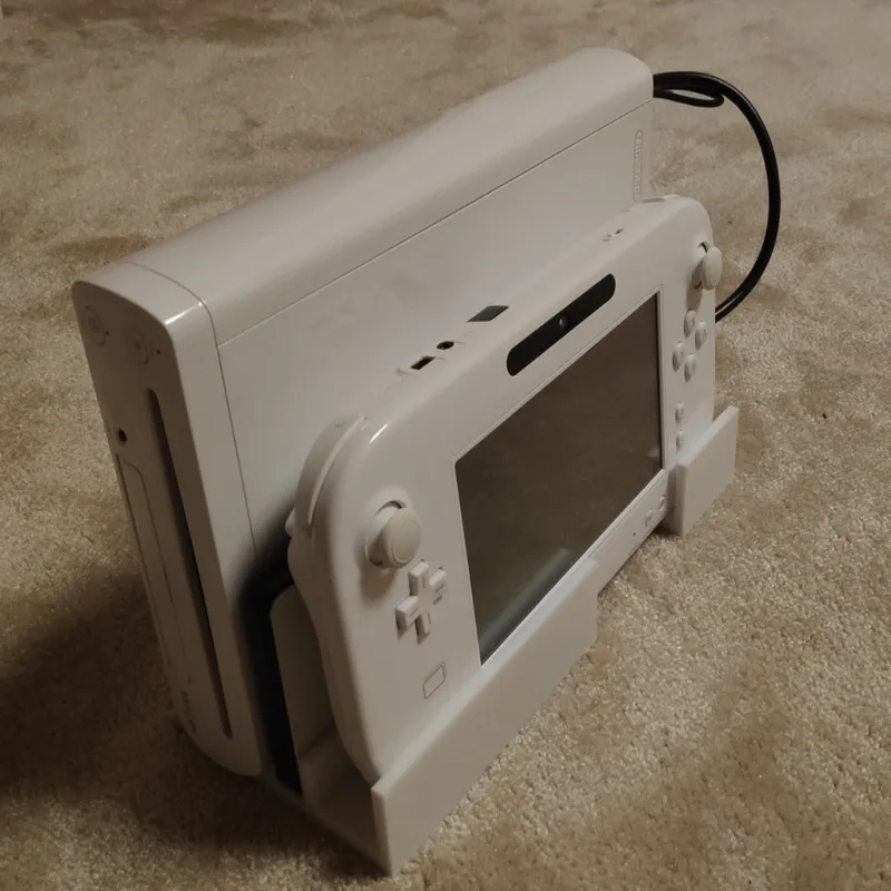 STL file Wii U GamePad Horizontal Stand WUP-027 🧞‍♂️・3D printable design  to download・Cults