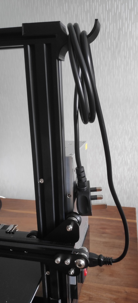 Ender 3 Power Cable Storage Hook