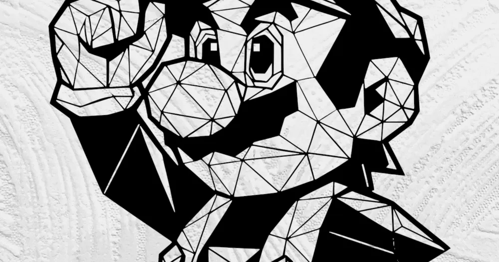 Low poly Super Mario by The line art guy | Download free STL model ...