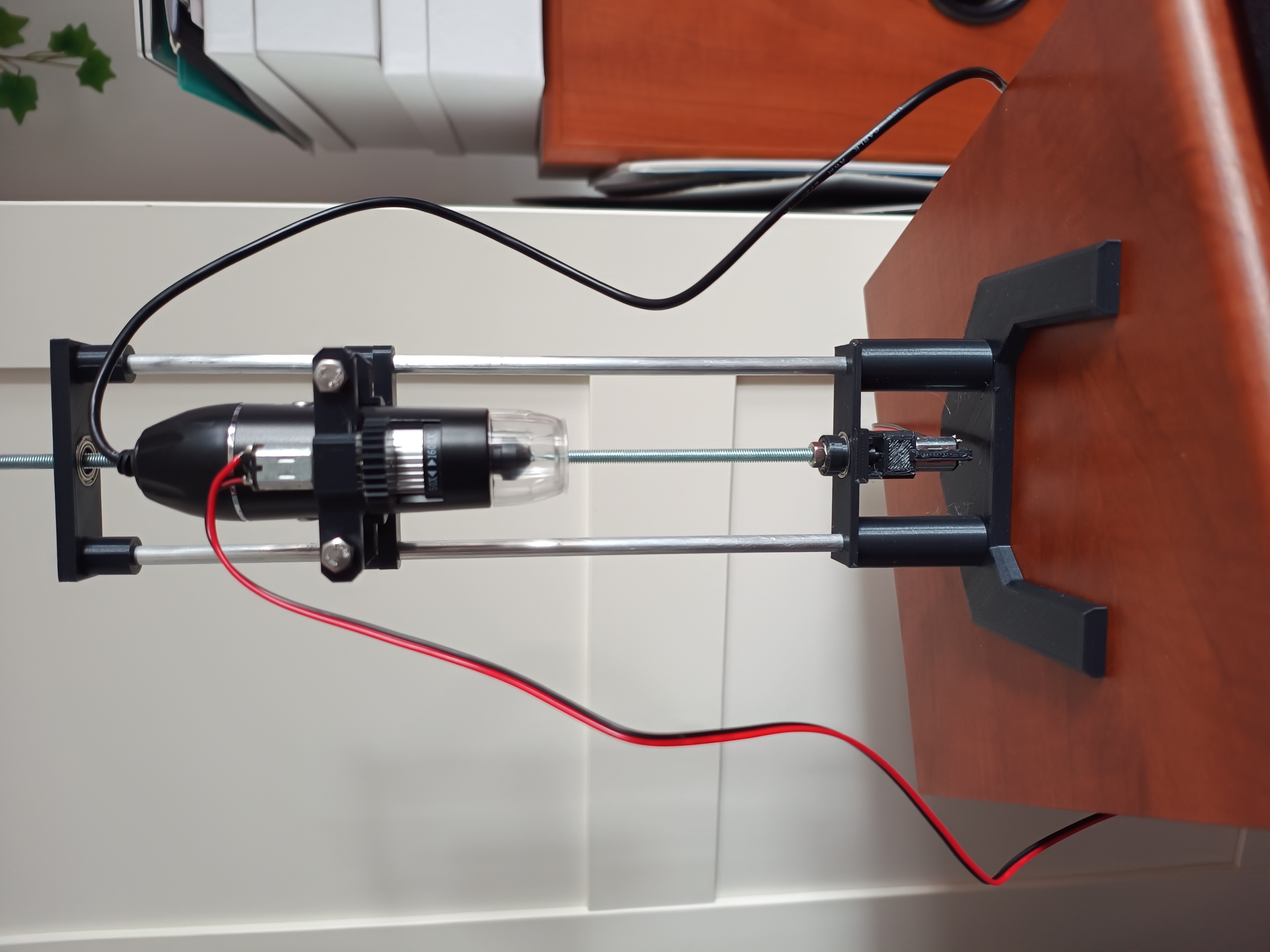 USB microscope with 2 motors - focusing and leveling by ZbychuM ...