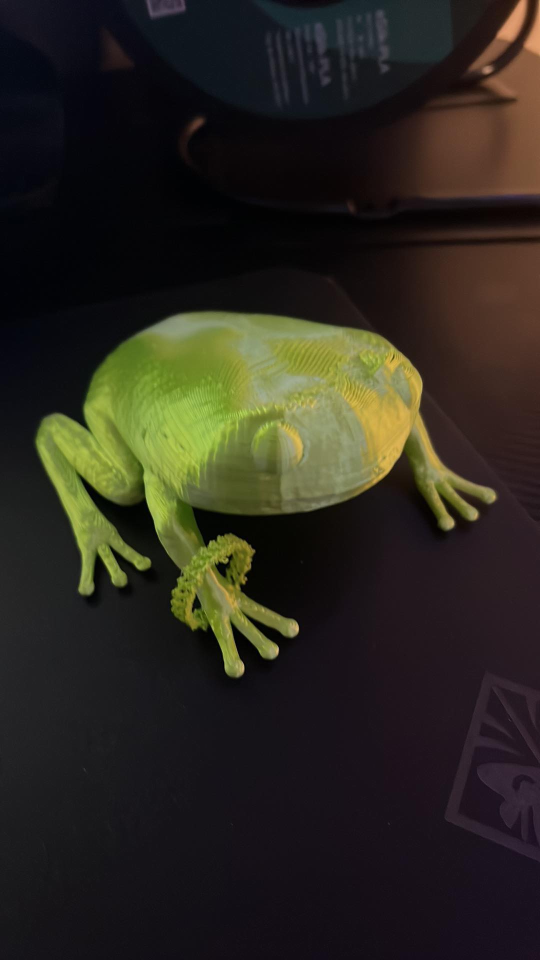 Miniatura 2 do modelo 3D Green tree frog