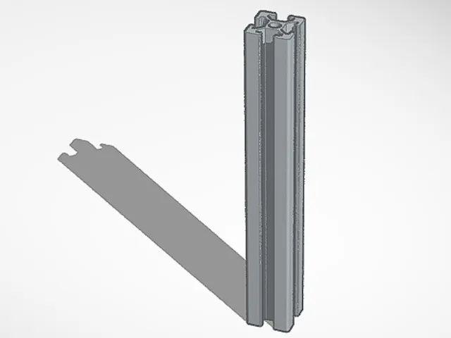 20x20 T-nut profile