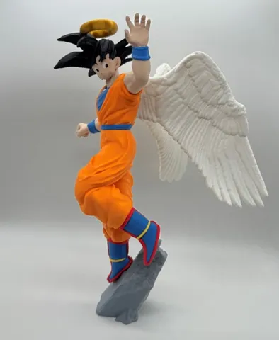 Son Goku angel tribute to Akira Toriyama