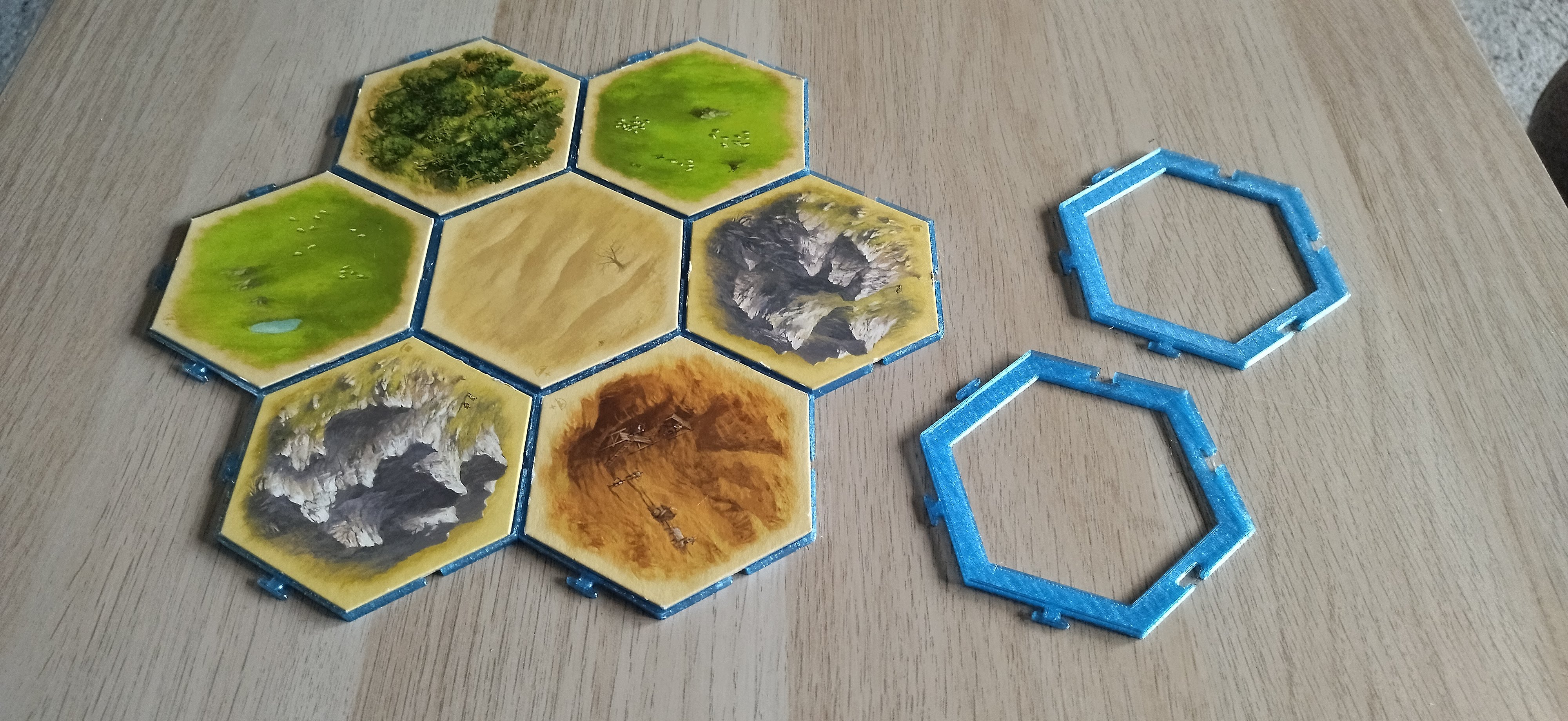 Catan tile frame (puzzle) by Michal Borkowski | Download free STL model ...