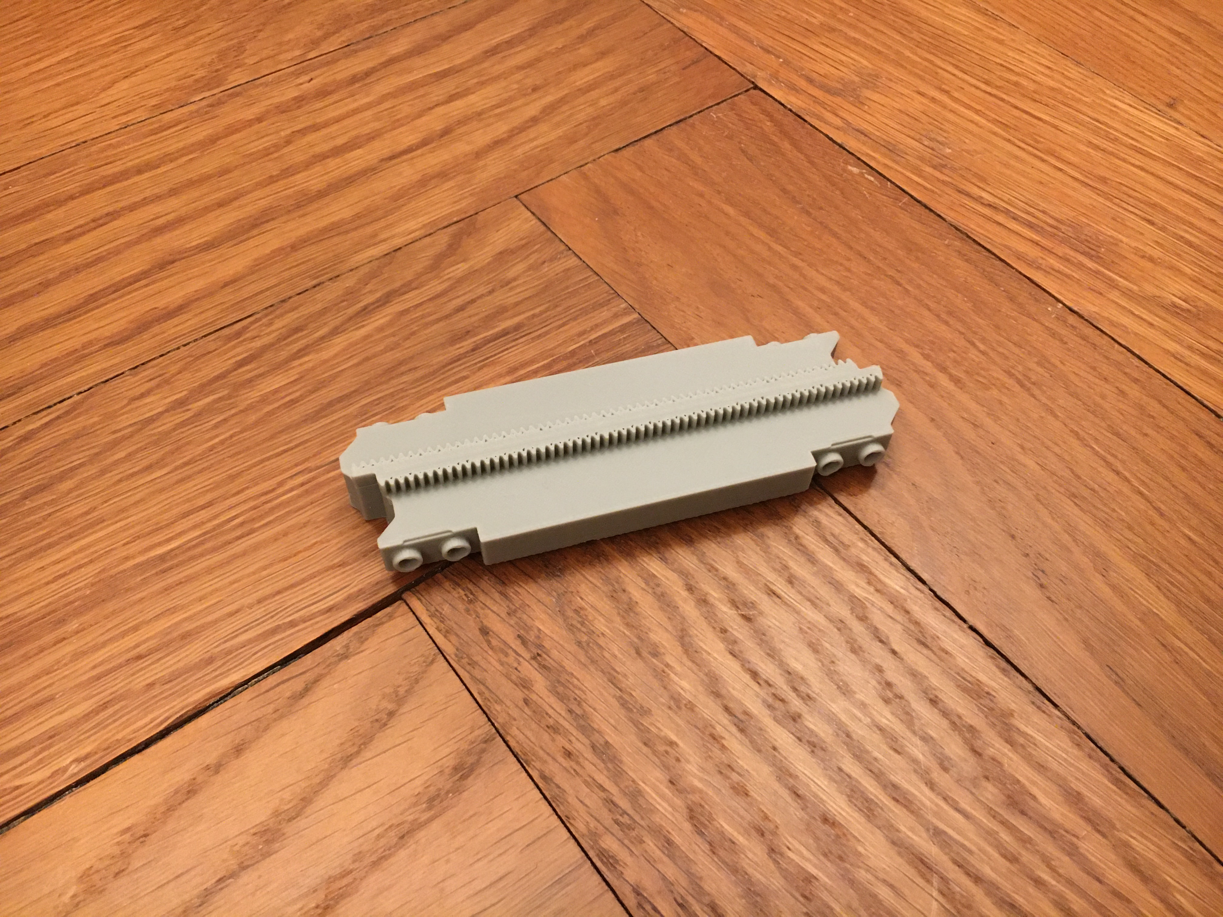 Lego Monorail Track Diagonal - 8 Studs Long