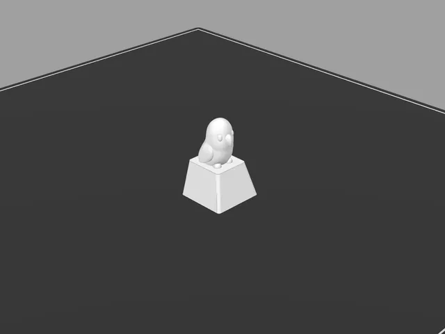 Keycap de un lorito