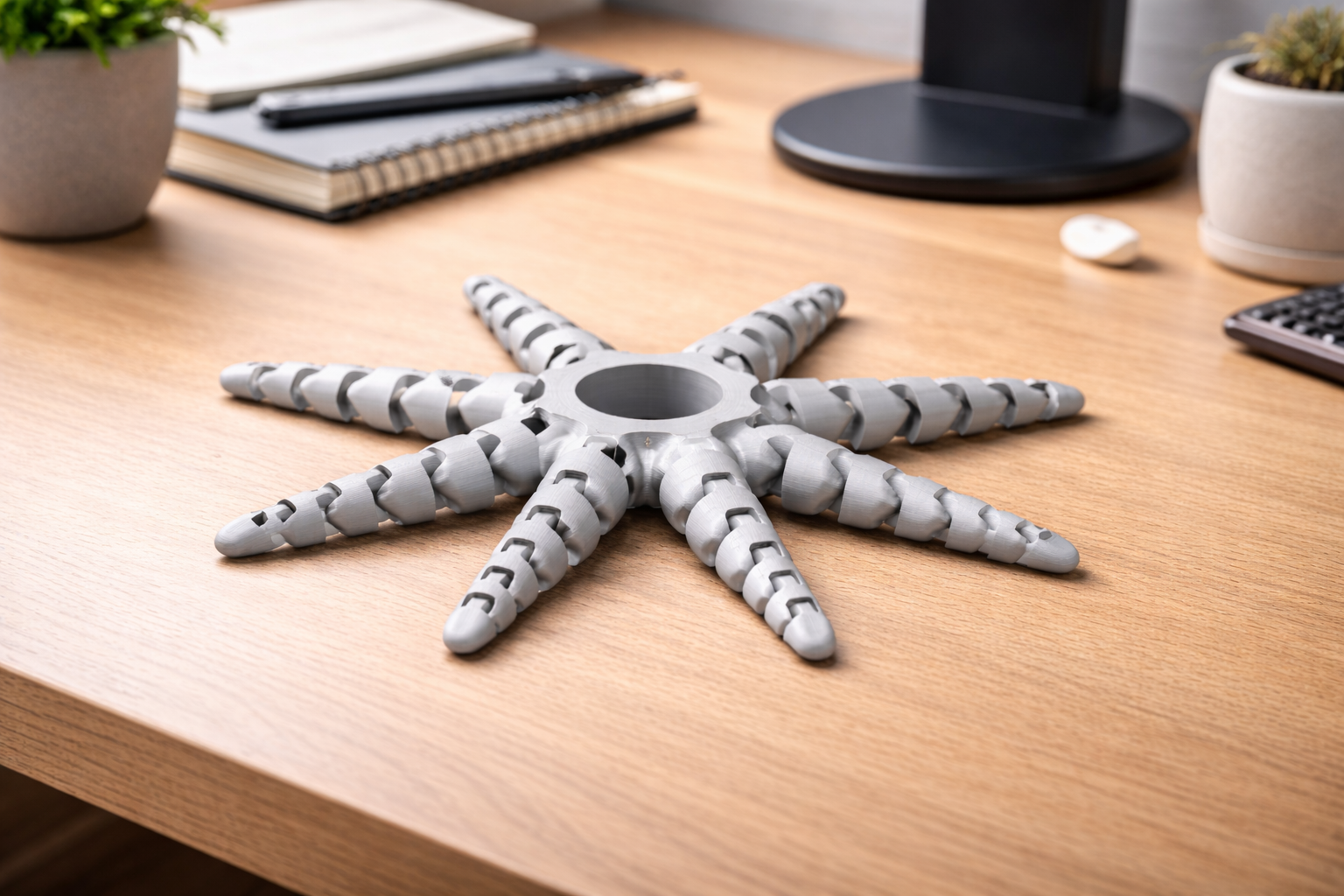flexi octopus that you can make your own head with (customizable flexi octopus)