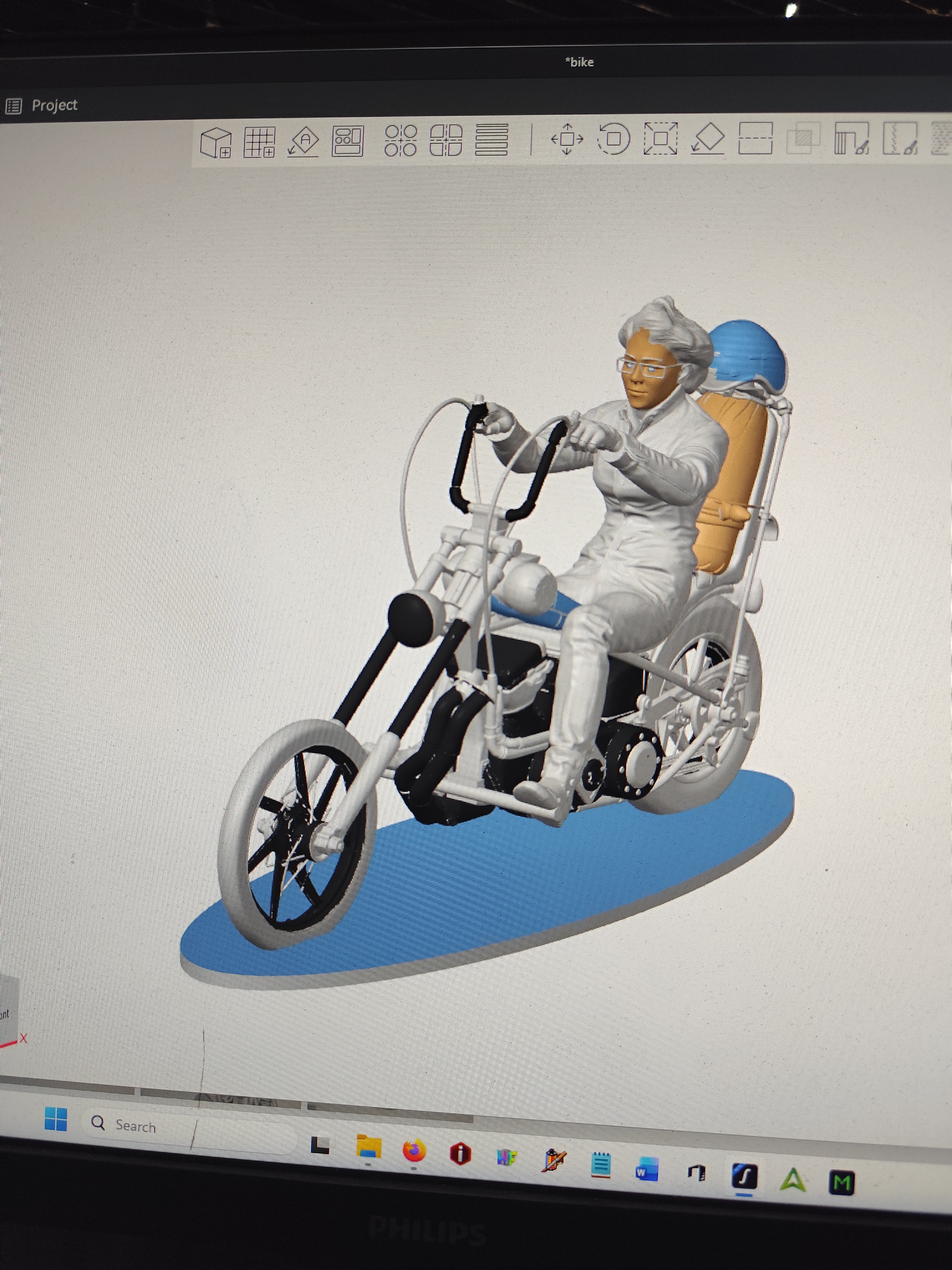 another Biker chick