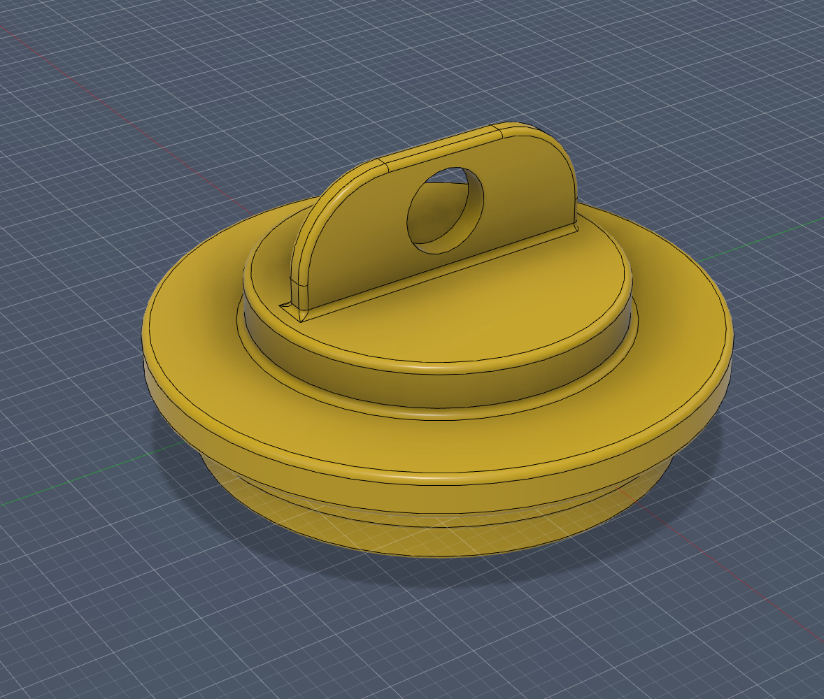 5 gallon Fuel Jug Cap for 20mm spout