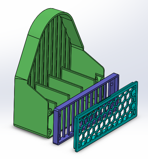 Anycubic Kobra S1 Combo - Filtered Fresh Air Intake – PLA Optimized Enclosure Mod — thumbnail 8