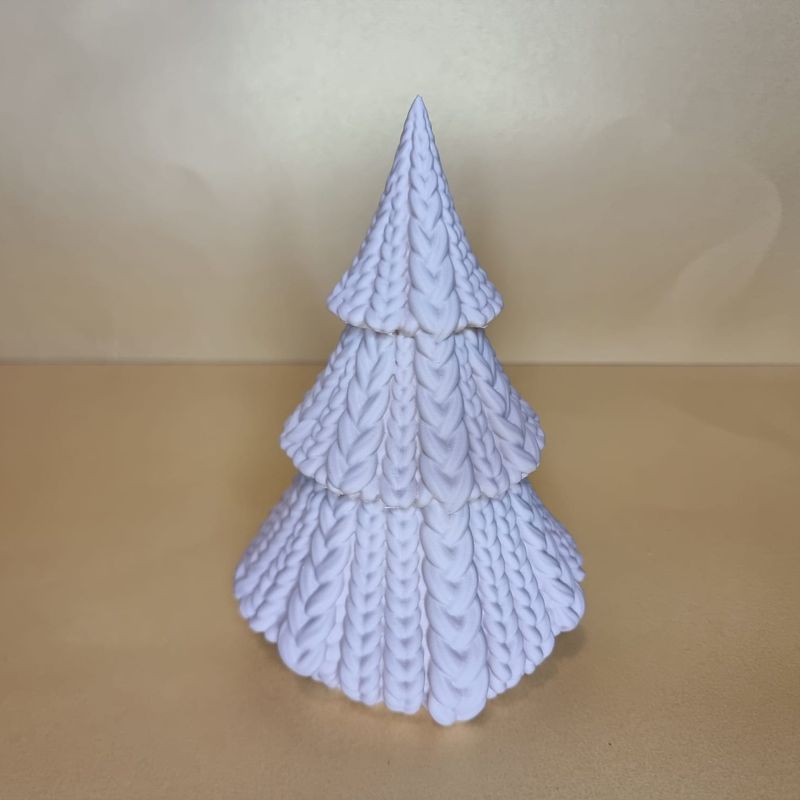 Knitted christmastree by 3D MAGIC | Download free STL model ...