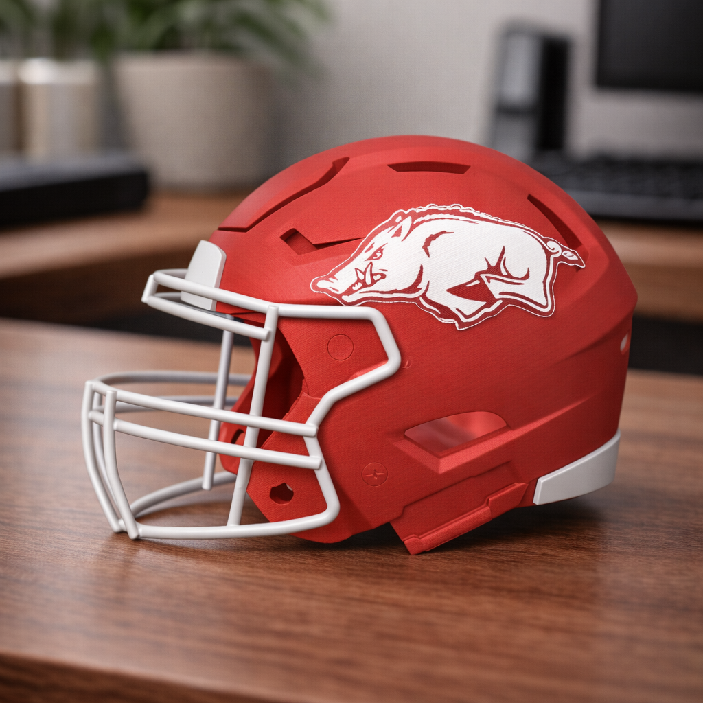 Arkansas Razorbacks Football Helmet