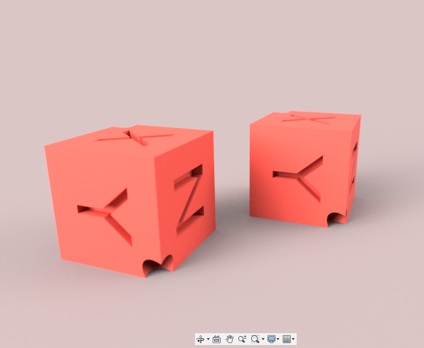 XYZ Cube Beads (1.2 Bigger)