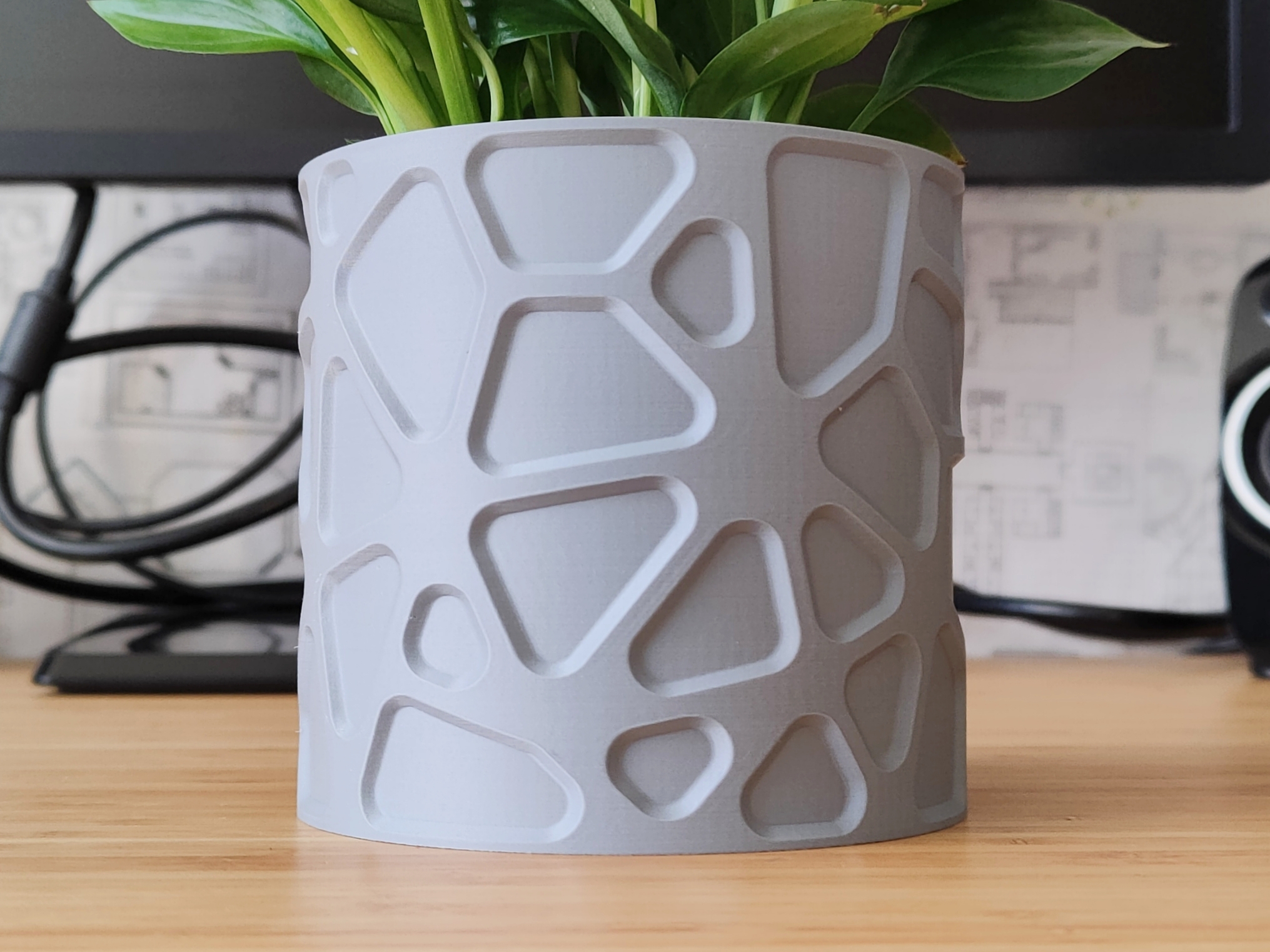 Robotic Cell Plant pot and Planter - Vase mode design