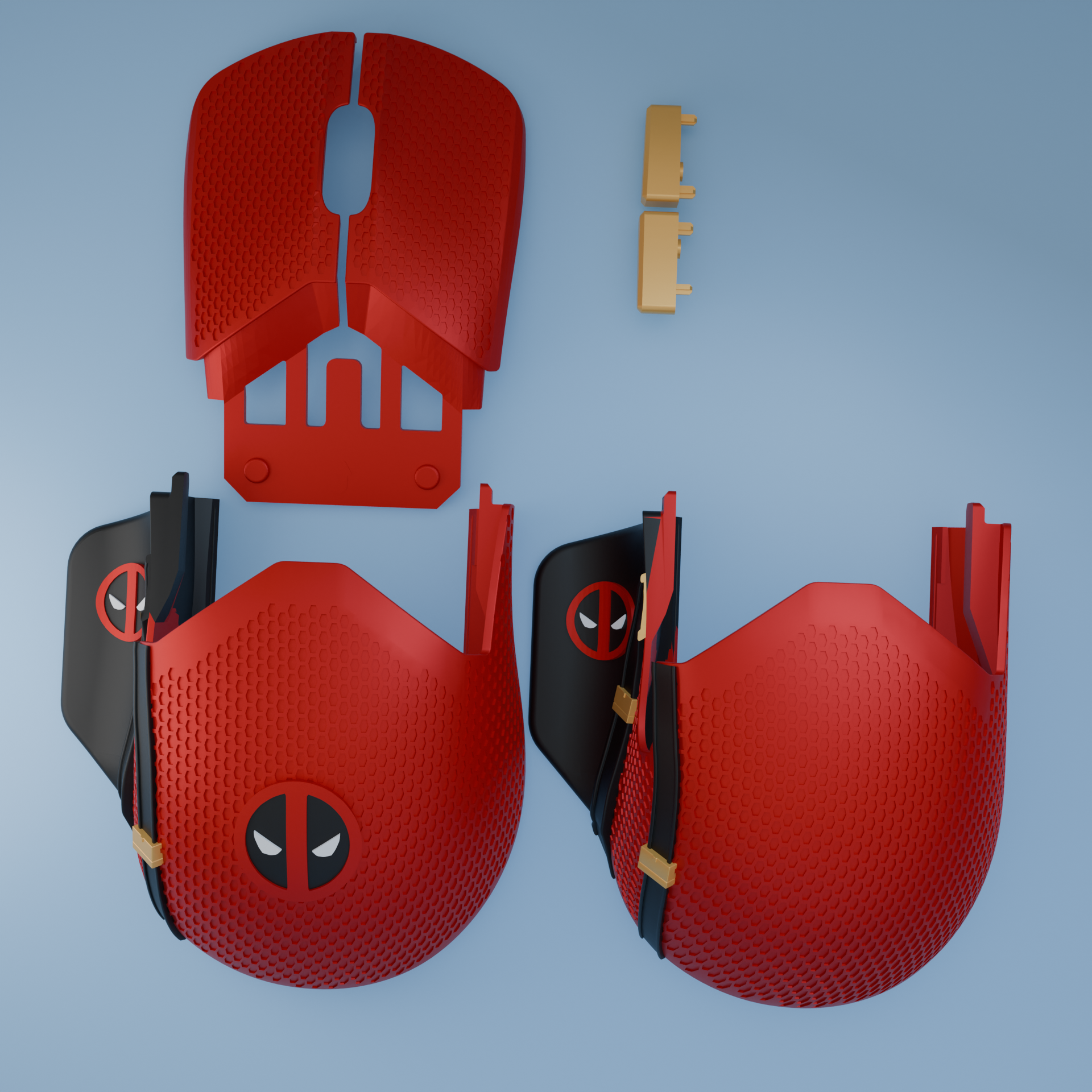 HyperX Pulsefire Deadpool Inspired Design — miniatura 3