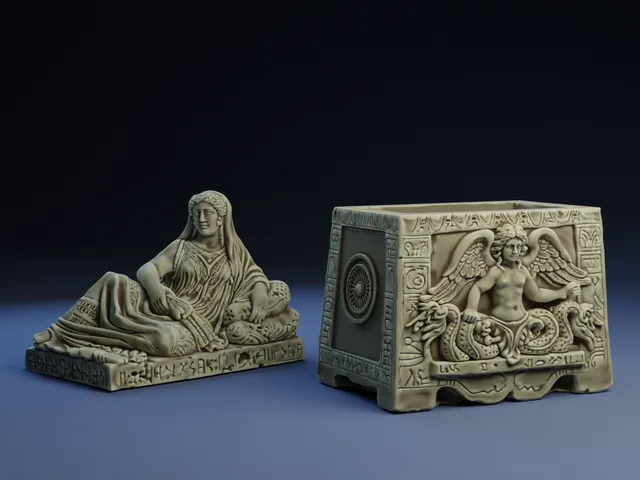Hellenistic Etruscan Cinerary Urn