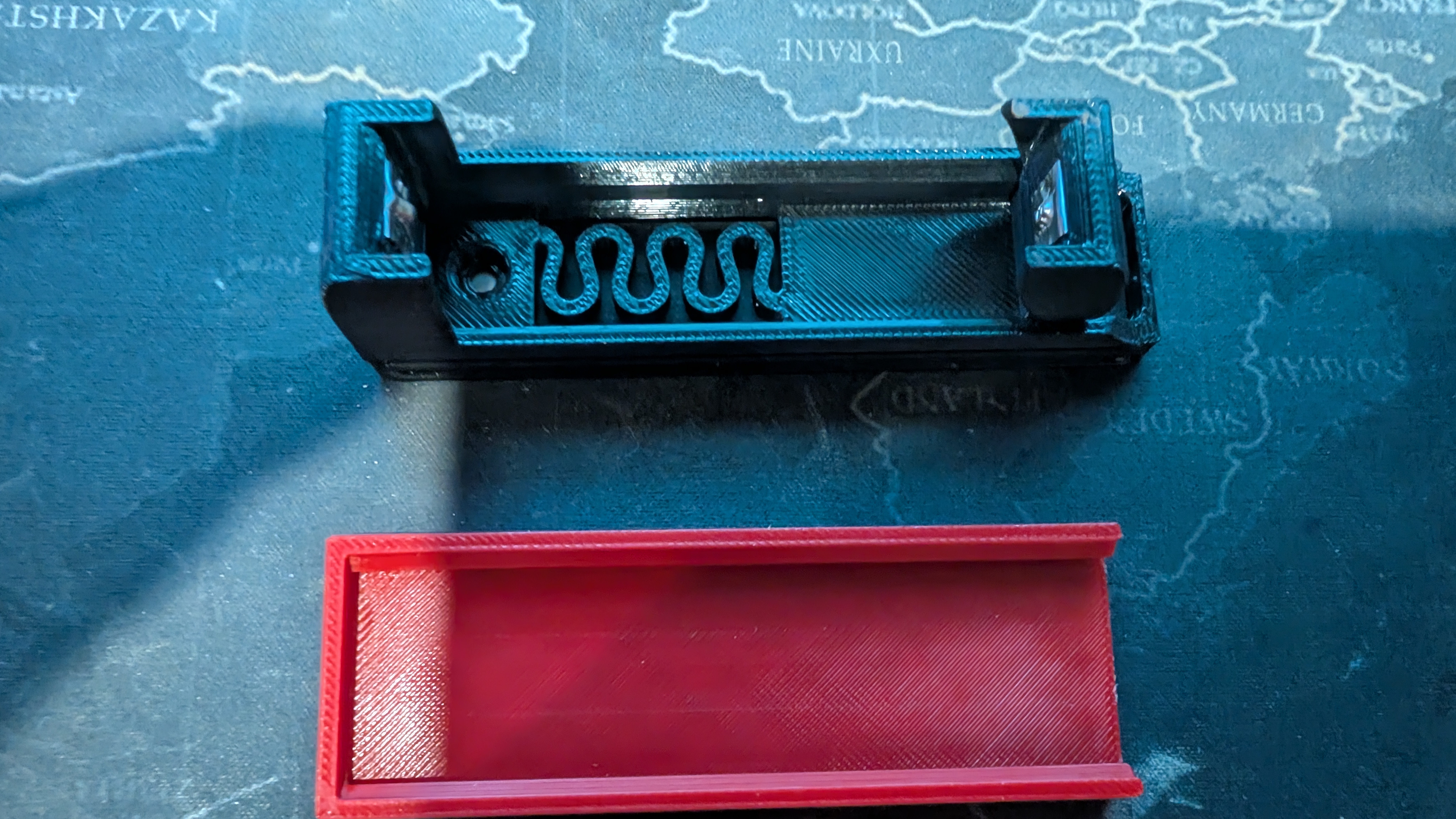 Modular 18650 Battery holders 3D model thumbnail