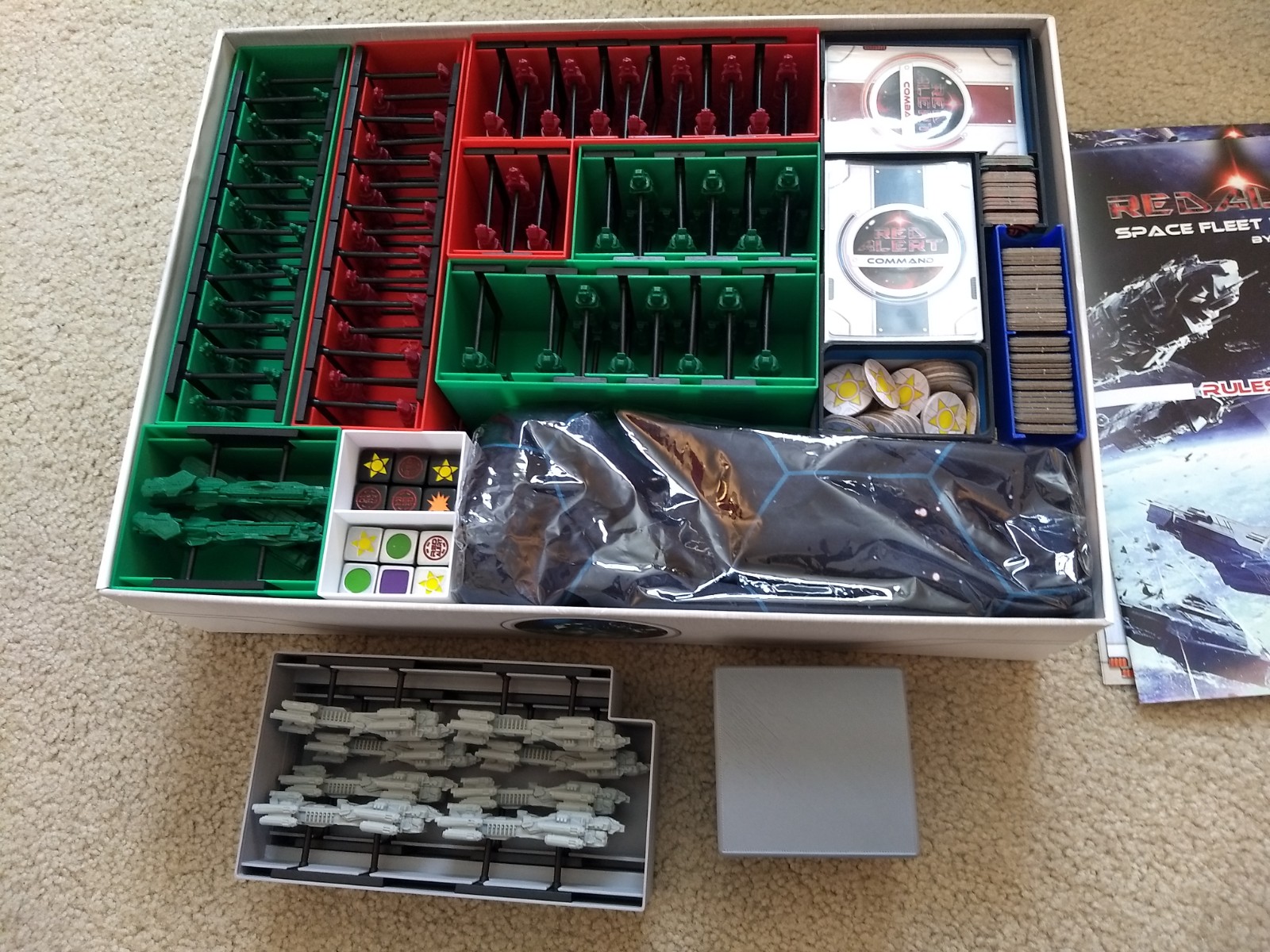 Red Alert Board Game Insert — miniatura 2