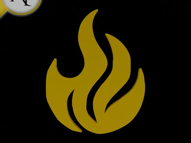 Simple Flame Symbol - 2D Art