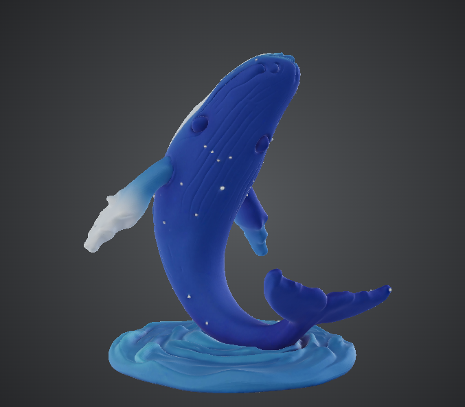 Breaching Whale Ocean Sculpture