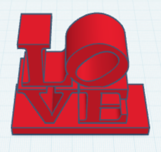 The LOVE sign