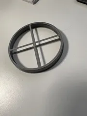 Filter fabric holder for Europlast 100 vent