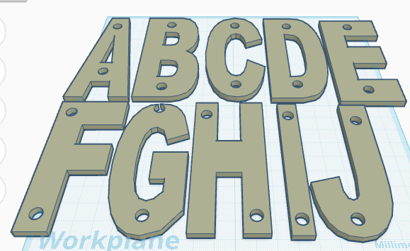 mailbox letters